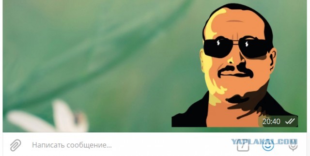 Сделал стикер