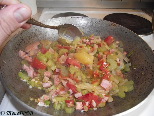 Необычная яичница