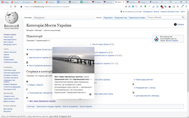 Категория "Мосты Украины"