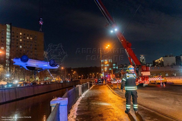 Зимний московский дайвинг
