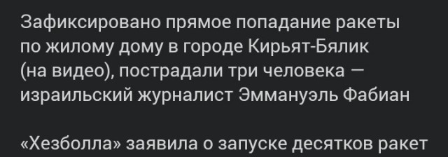 Выполняю обещание. Каждый раз когда мирные ливанцы из Хезболы обстреляют Израиль - буду создавать тему