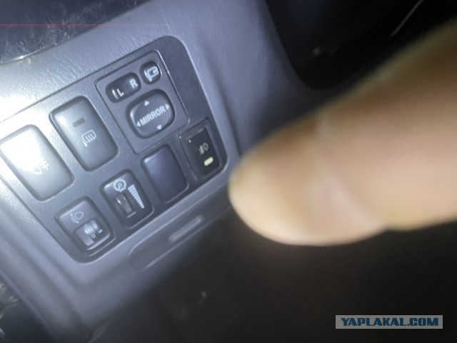 Что за красная кнопка на LC Prado 150 2,8D ?!