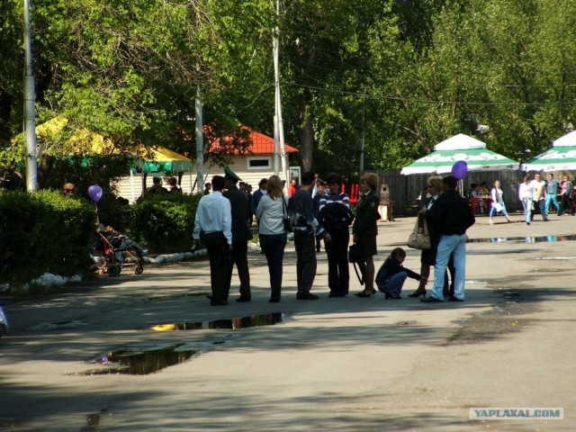 Как отмечали День Пограничника в Москве