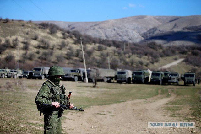 Вежливые зеленые человеки в Крыму