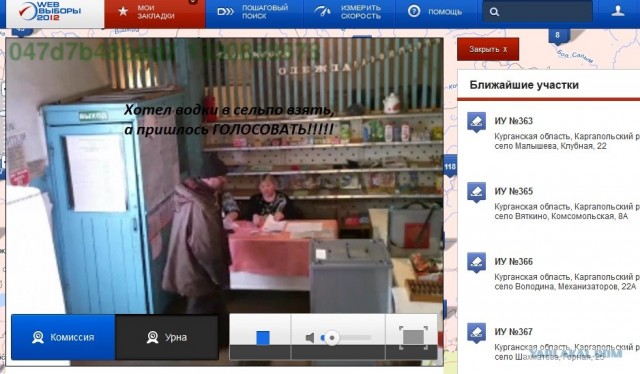 Веб-камеры на избирательных участках