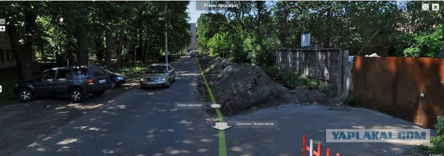 Фура и припаркованный идиот на Солярисе