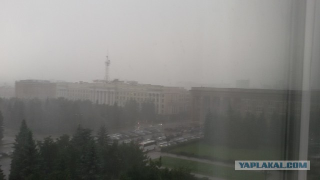 Челябинск и дождь
