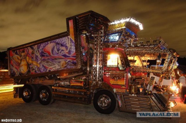 Шоу тюнингованных грузовиков Shell SuperRigs