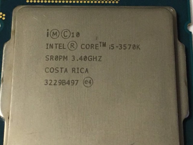 Intel® Core™ i5-3570K Недорого.