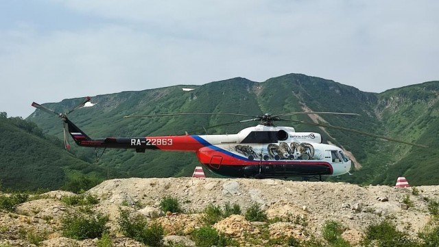 На Камчатке упал вертолет Ми-8 с 16 людьми на борту