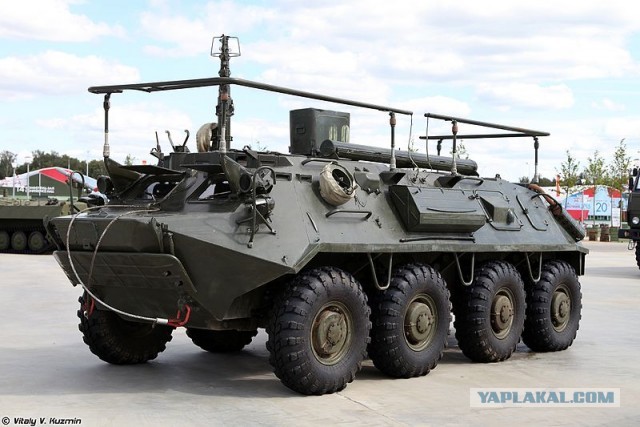 А какая военная техника была в вашем распоряжение?