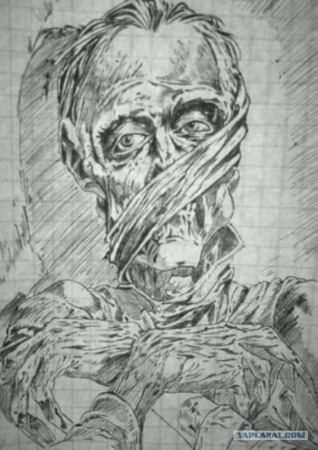 Рисунок в тетради