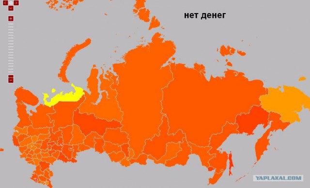 Яндекс: Популярность слова на карте