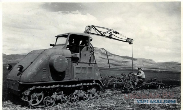 Трактор на электротяге