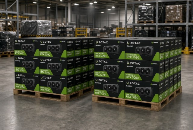 Элитные Видеокарты RTX 5090 на полмиллиона долларов испарились в аэропорту Сан-Паулу - два паллета исчезли без следа⁠