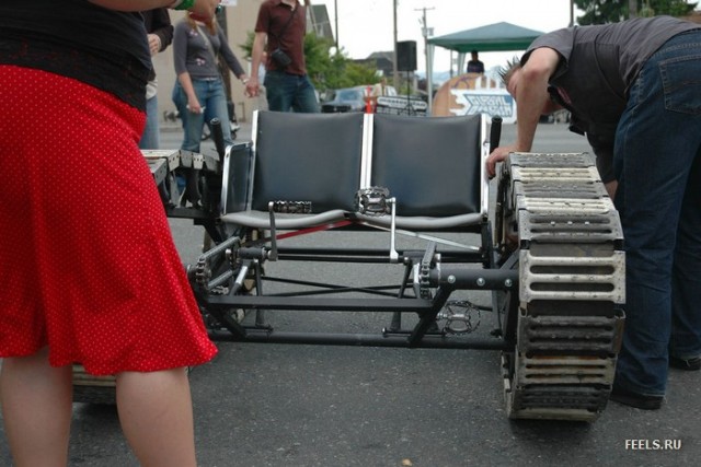 Танки педальные!