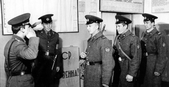 Советские пограничники