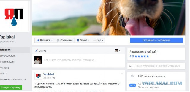 ЯП на Facebook: возрождение