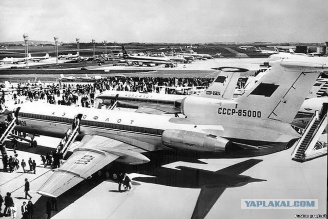 49 лет со дня первого полета Ту154.