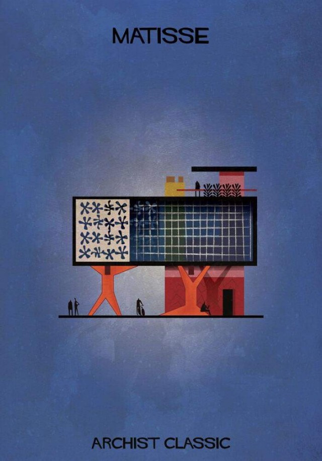 Если бы известные художники были бы архитекторами