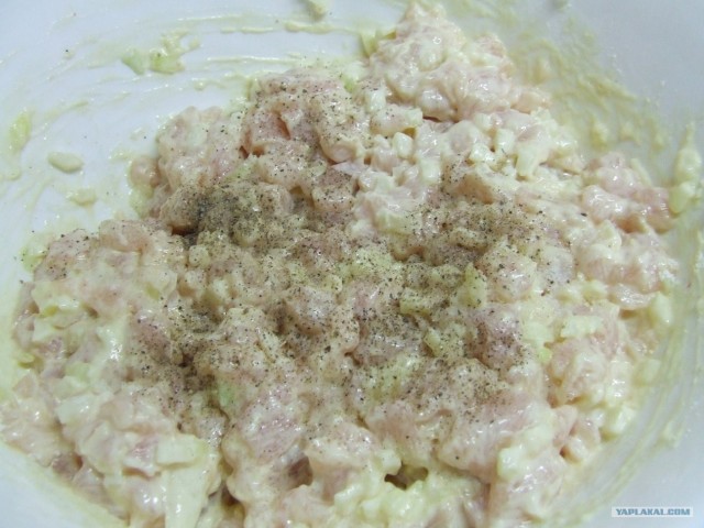 Куриные котлетки рубленные