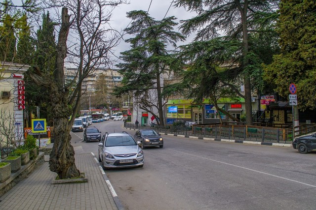 Южный берег Крыма, март 2023
