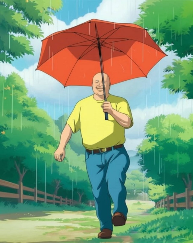 Однажды на ЯПе. Фотожаба ИИ.