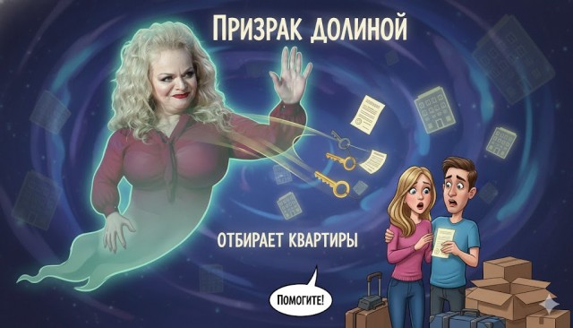В Подмосковье семья лишилась денег и рискует остаться без квартиры.