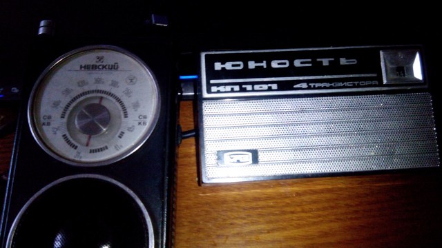 Russian 80-90s transistor radios
