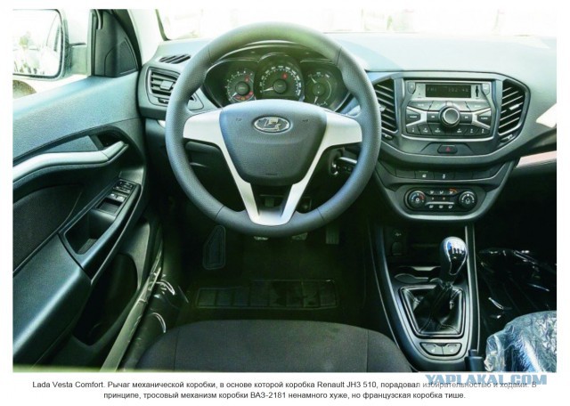 Конвейерная LADA VESTA тестдрайв