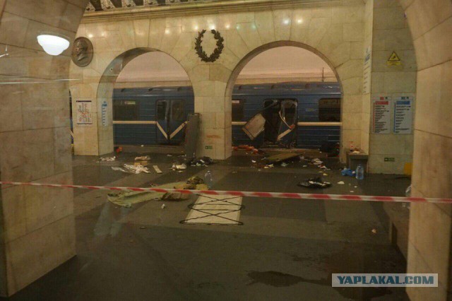 Взрыв в метро в Санкт-Петербурге