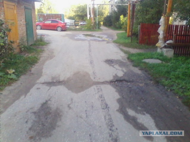 Лакинск, просто дорога от остановки до дома