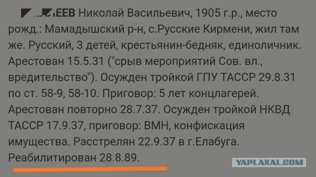 И снова и о типа невинно репресированных белых и пушистых!