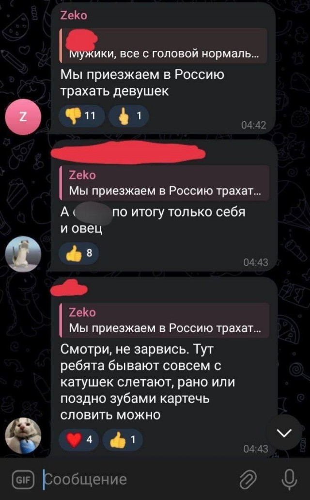 В Екатеринбурге арабские студенты пригрозили побить и изнасиловать других учащихся