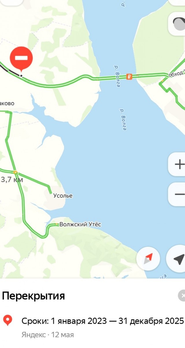Адская пробка на трассе М5 в районе Тольятти