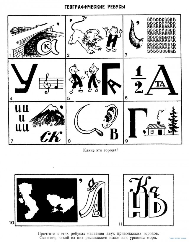 Ребусы с ответами в картинках по географии с ответами