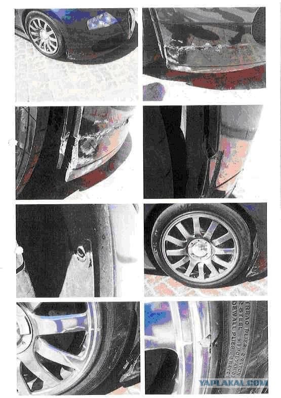 Расцарапал бамперок...  (нервным не смотреть!)