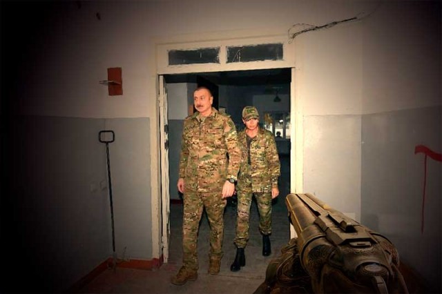 Президент Алиев в прицеле снайперской винтовки