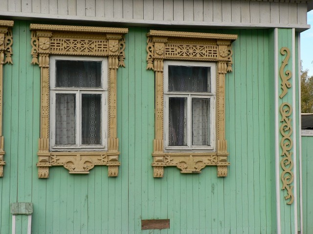 г.Семёнов. Наличники на окна (82 фото)