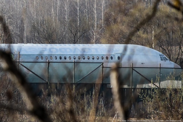 Самолет Брежнева в украинском огороде