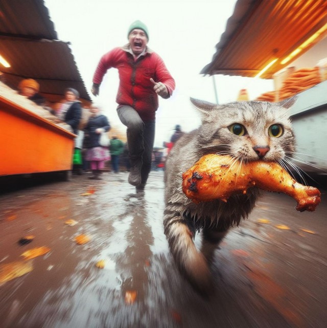 Удивительные приключения котиков в нейросети. К котовторнику