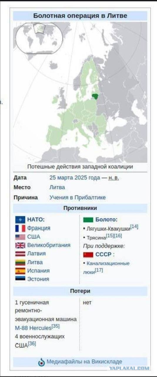 Про Болотную операцию в Литве.