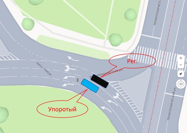 И даже инспектор ГАИ не смог его убедить