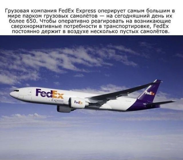 Немного интересностей об авиации