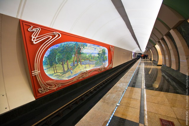 Пробный пуск метро в "Марьиной Роще"