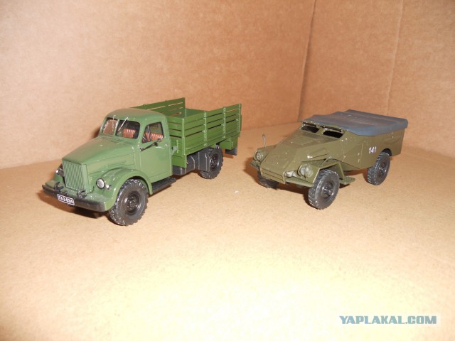 Военные автомобили в масштабе, с времён РККА до на