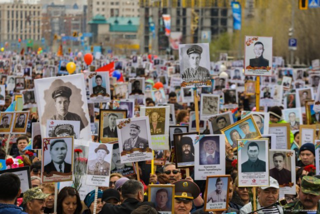 Парады Победы 9 мая 2018 год. Акции «Бессмертный полк»