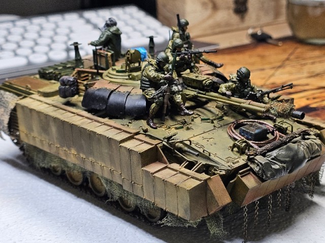 Рукоделия пост. 1/35. БМП-3. Диорама