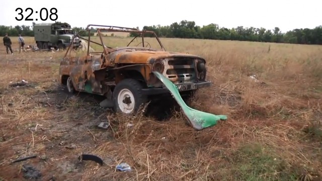 Попытка прорыва колонны из Иловайского котла