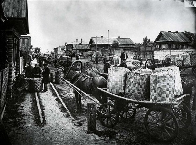 Сельское ремесло 100 лет назад.
